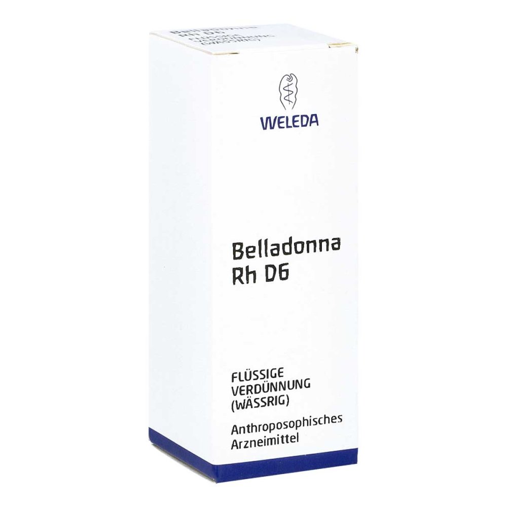 BELLADONNA PLANTA tota Rh D 6 Dilution