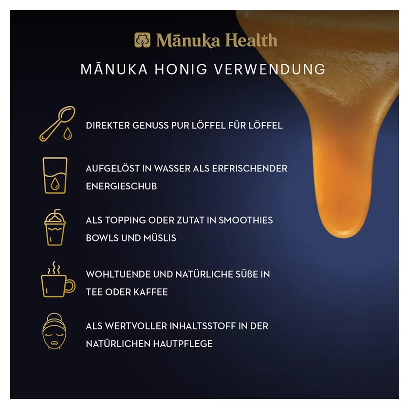 MANUKA HEALTH MGO 400+ Manuka Honig