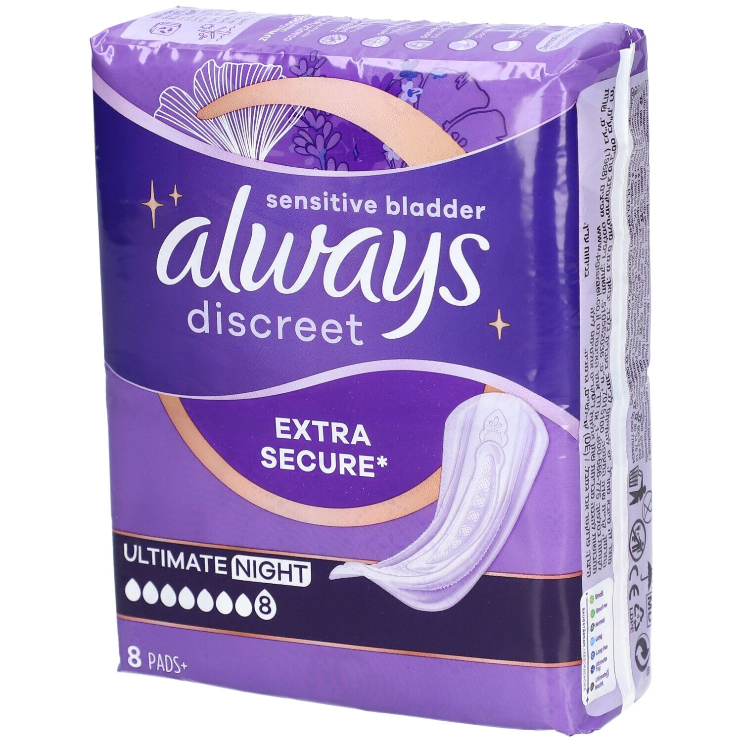 ALWAYS discreet Inkontinenz Einl.Ultimate Nacht