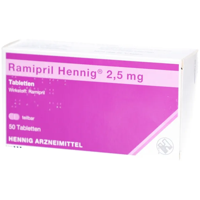 RAMIPRIL Hennig 2,5 mg Tabletten