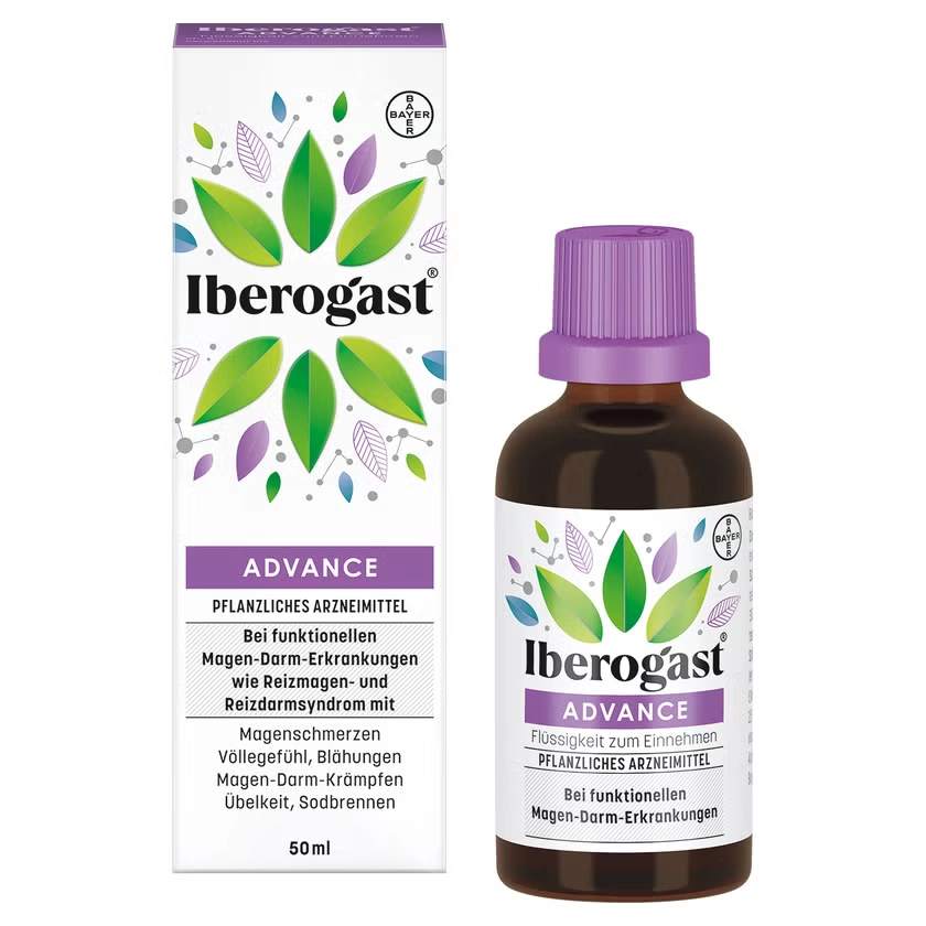 Iberogast® ADVANCE bei Reizdarm, Reizmagen, Magenschmerzen & Blähungen