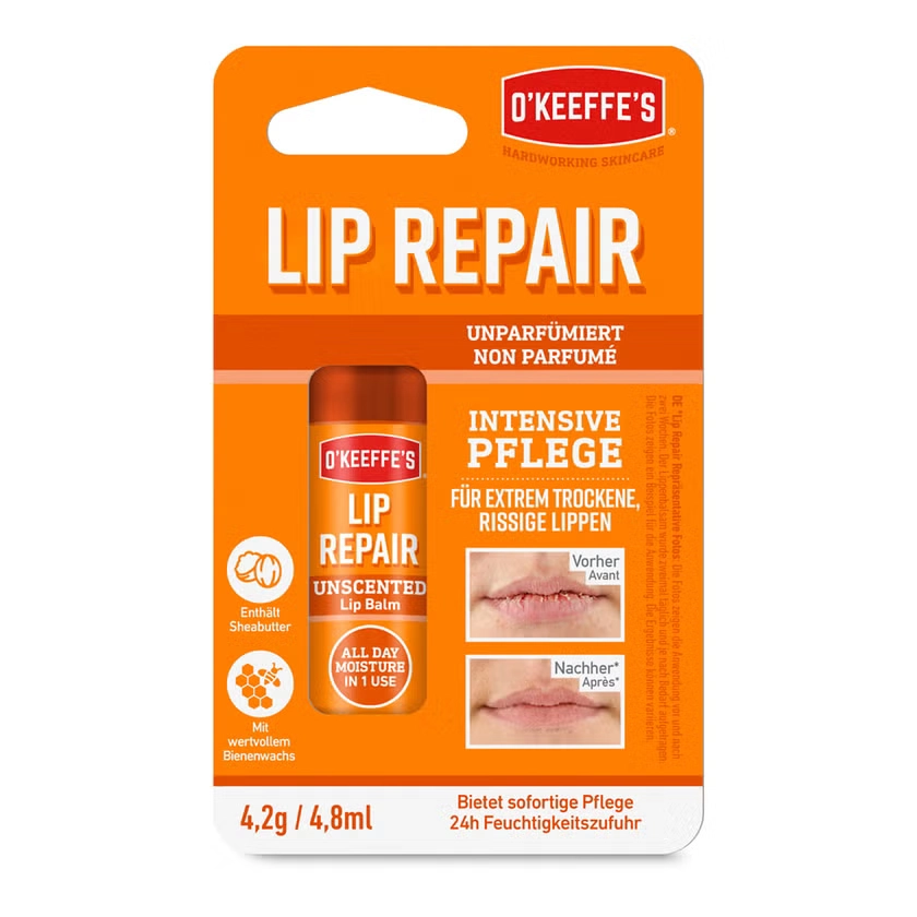OKEEFFE'S Lip Repair Lippenbalsam unparfümiert