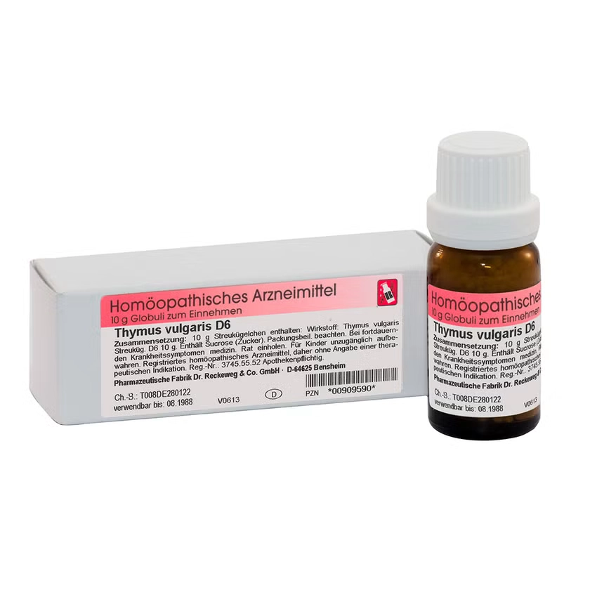 THYMUS VULGARIS D 6 Globuli