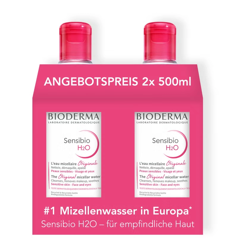 BIODERMA Sensibio H2O Reinigungslösung Duo